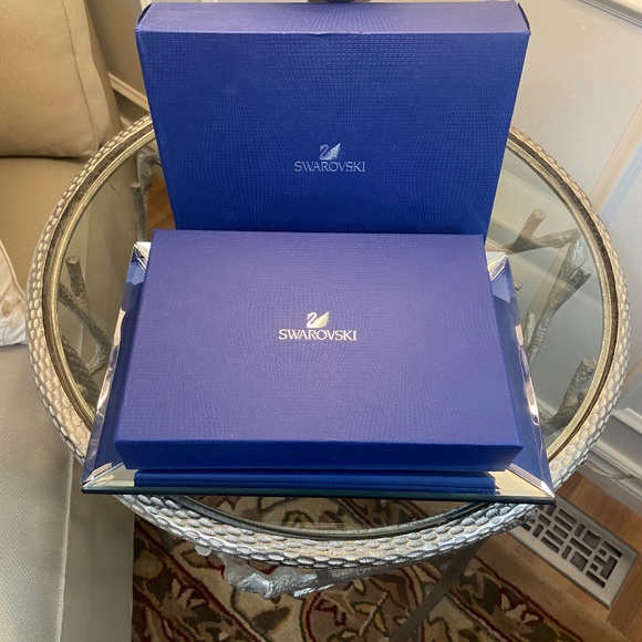 Genuine New in Box Swarovski Leather Wallet - Suede Lined - Picture 8 of 11